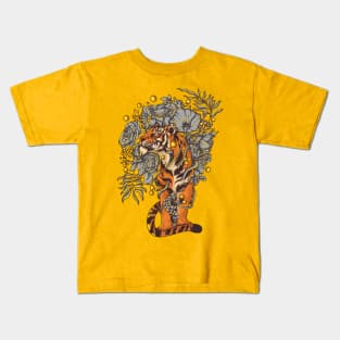 The Tiger with nature Kids T-Shirt